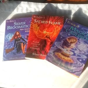 Silver Ravenwolf 3 Books Witchcraft Bundle ~ Magick Casting